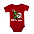 Infant Boys Girls Short Little Girls Clothes Sleeve Christmas Cartoon