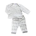 thumbnail image 1 of Infant Boys Gray Giraffe Baby Outfit 2 pc Animal Themed Shirt & Pants Set 6m, 1 of 1