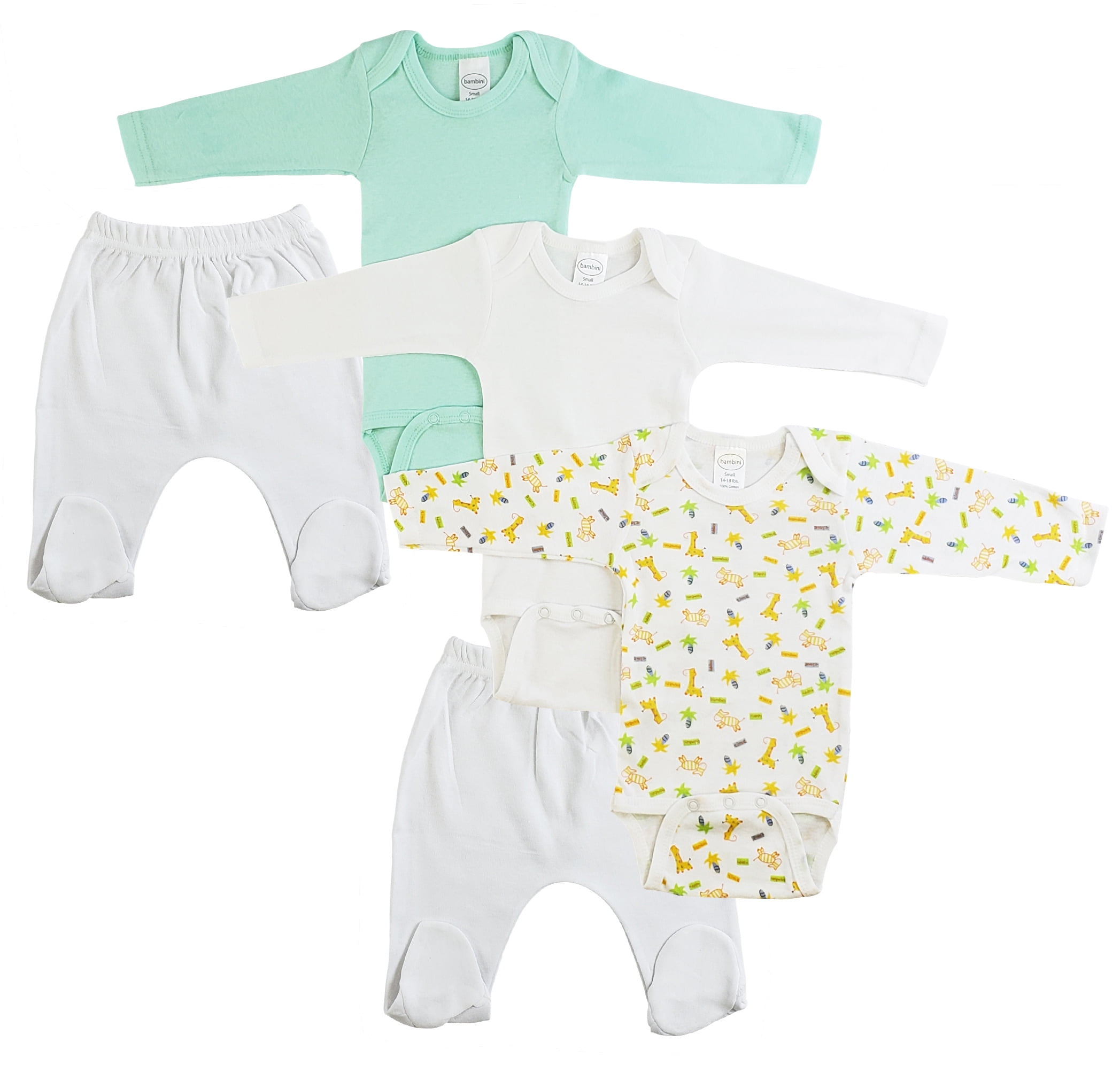 Infant Boys Long Sleeve Onezies and Closed Toe Pants
