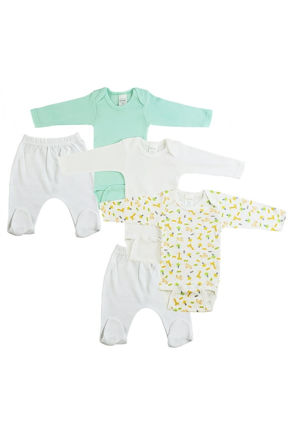 Infant Boys Long Sleeve Onezies and Closed Toe Pants