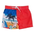 thumbnail image 1 of Infant Boys Salmon Beach Swim Trunks Board Shorts 3-6m, 1 of 1