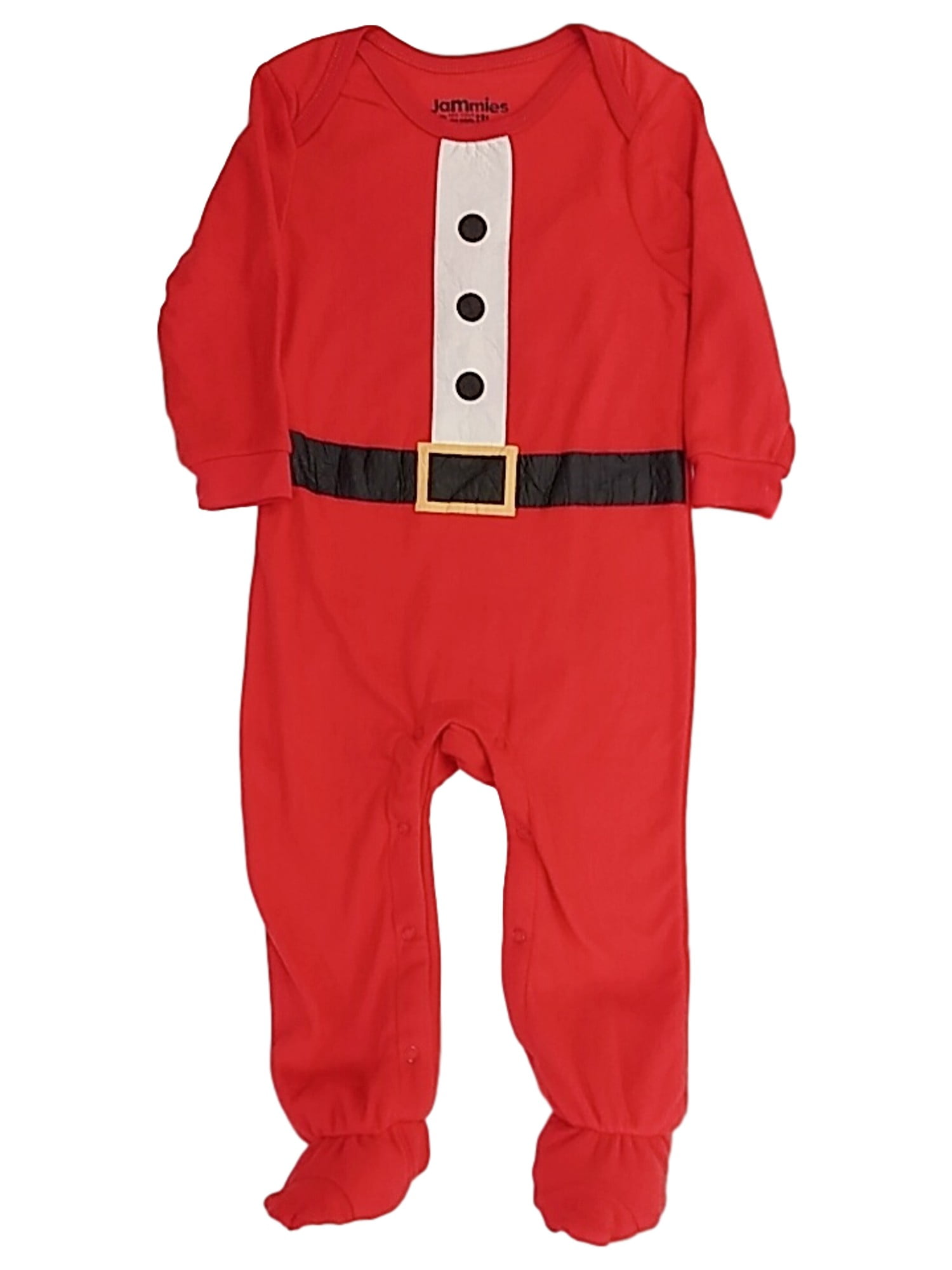 Infant Boys Santa Suit Fleece Christmas Footie Sleeper Pajama Sleep N Play 18M