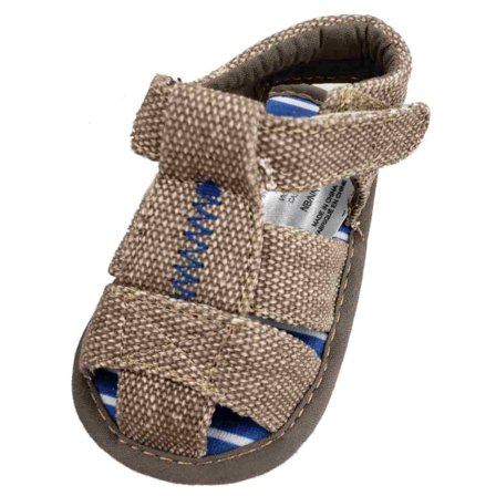 Infant Boys Strappy Light Brown Sandals Baby Summer Shoes 0-3M