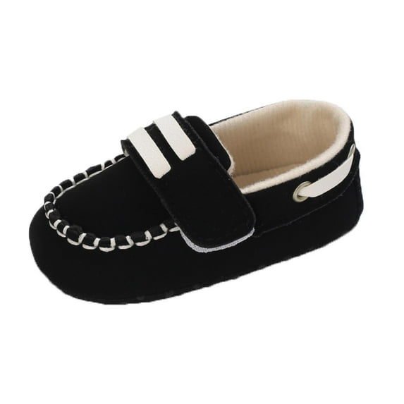 Infant Boys and Girls Oxford Shoes Cotton Loafers Dress Shoes are Suitable for Crawling, Wedding Dress, Birthday Parties and Any Occasion
