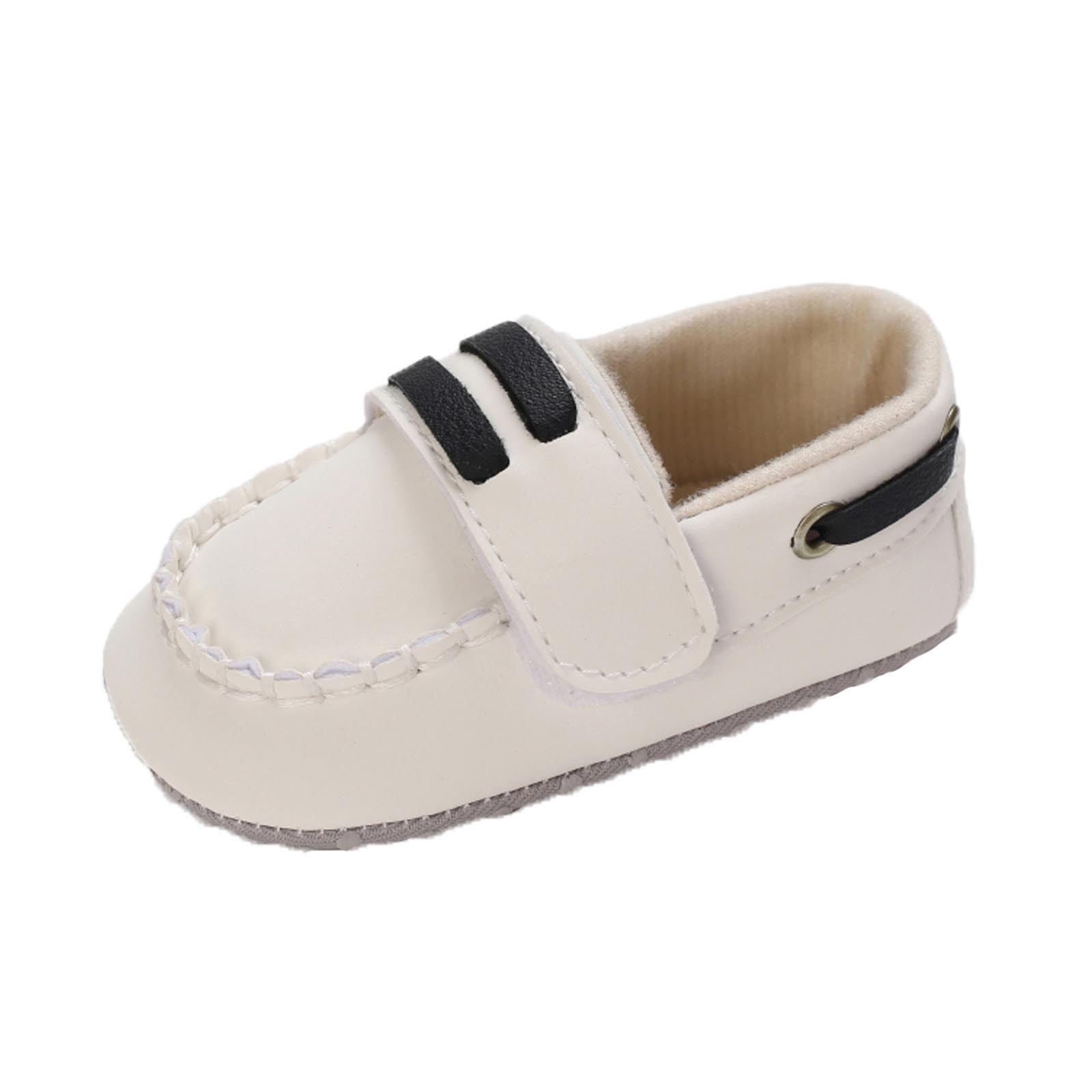 Baby Doe White Oxford loafers