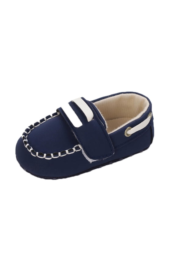 Infant Boys and Girls Oxford Shoes Cotton Loafers Dress Shoes are Suitable for Crawling, Wedding Dress, Birthday Parties and Any Occasion