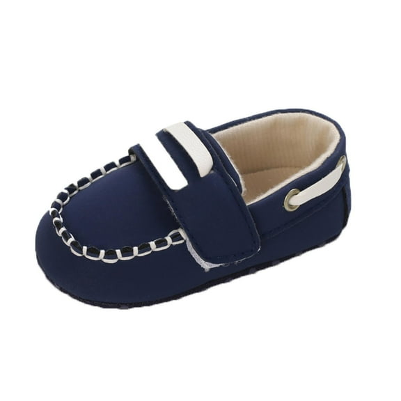 Infant Boys and Girls Oxford Shoes Cotton Loafers Dress Shoes are Suitable for Crawling, Wedding Dress, Birthday Parties and Any Occasion