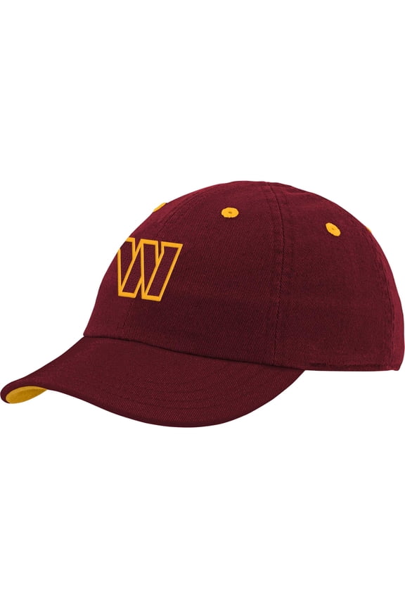 Infant Burgundy Washington Commanders Team Slouch Flex Hat