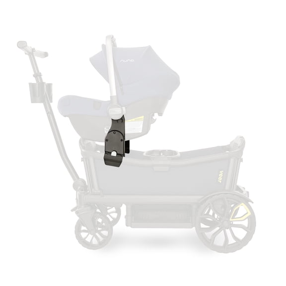 Infant Car Seat Adapter, Compatible with 2 Seater Cruiser, Fits Nuna, Cybex and Maxi-Cosi Infant Car Seats