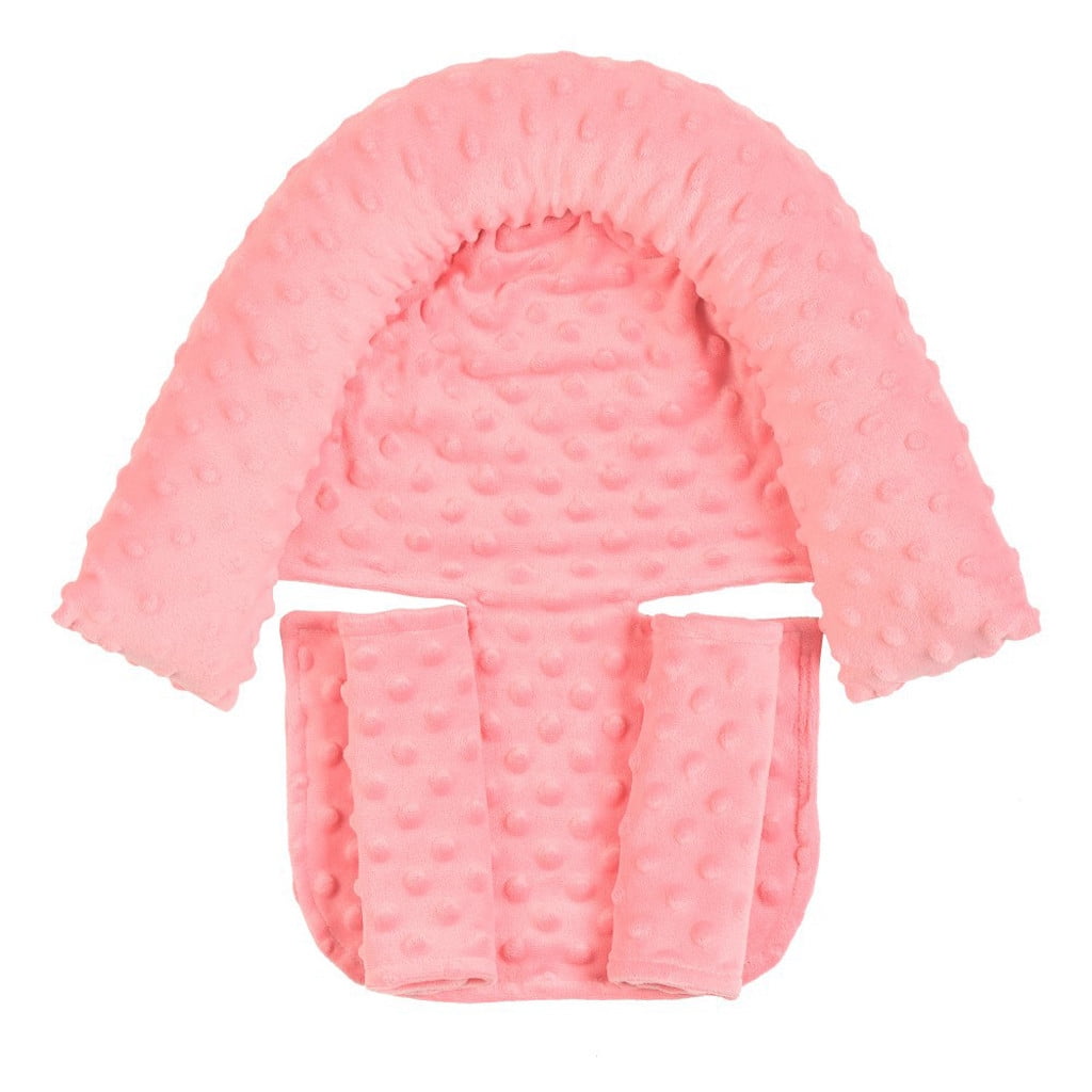 Infant Car Seat Insert, Baby Car Seat Head & Body Support, Ultra Soft Newborn Preemie Carseat Insert Cushion for Girls Boys, Fits Car Seat, Stroller, Swing, Bouncer