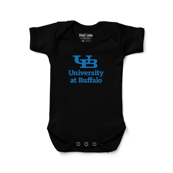 Infant Chad & Jake Black Buffalo Bulls Bodysuit