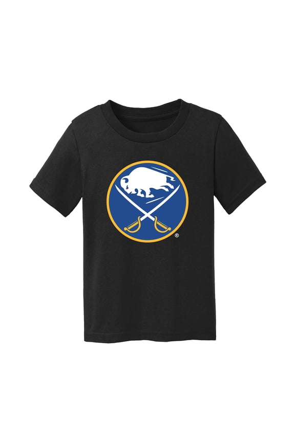 Infant Chad & Jake Black Buffalo Sabres Primary Logo T-Shirt