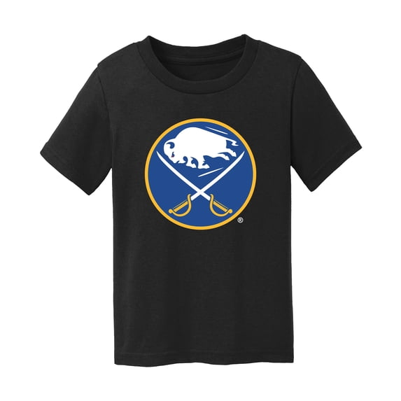 Infant Chad & Jake Black Buffalo Sabres Primary Logo T-Shirt