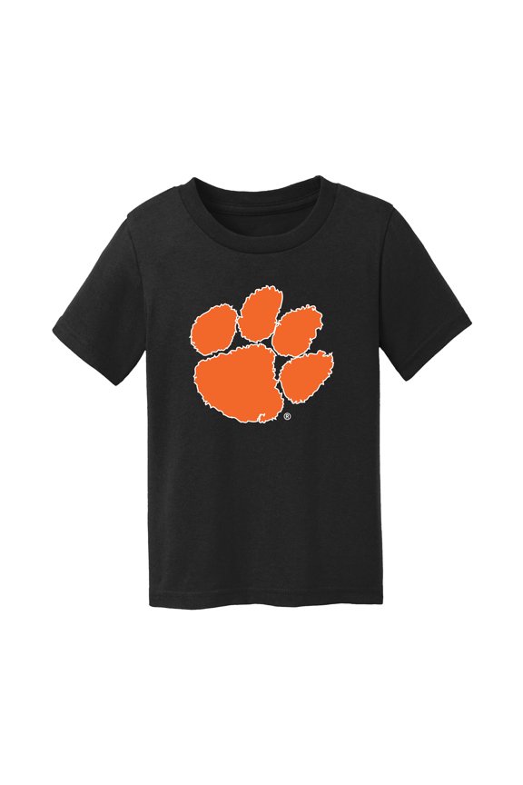 Infant Chad & Jake  Black Clemson Tigers Logo T-Shirt