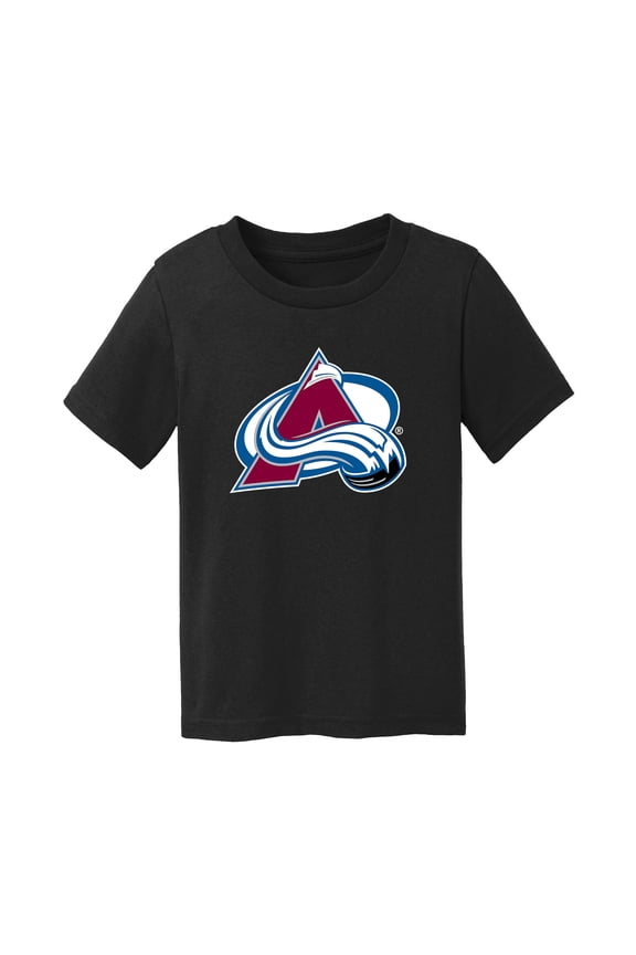Infant Chad & Jake Black Colorado Avalanche Primary Logo T-Shirt
