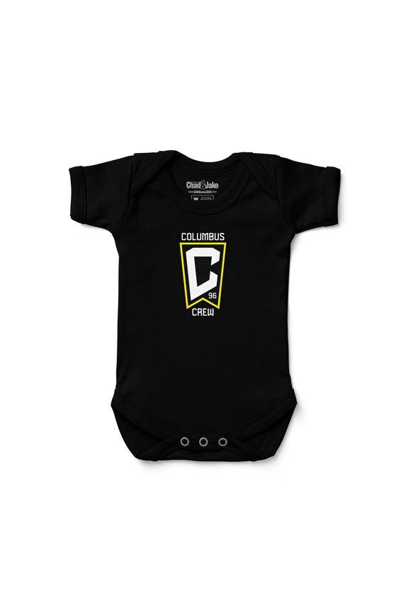 Infant Chad & Jake Black Columbus Crew Bodysuit