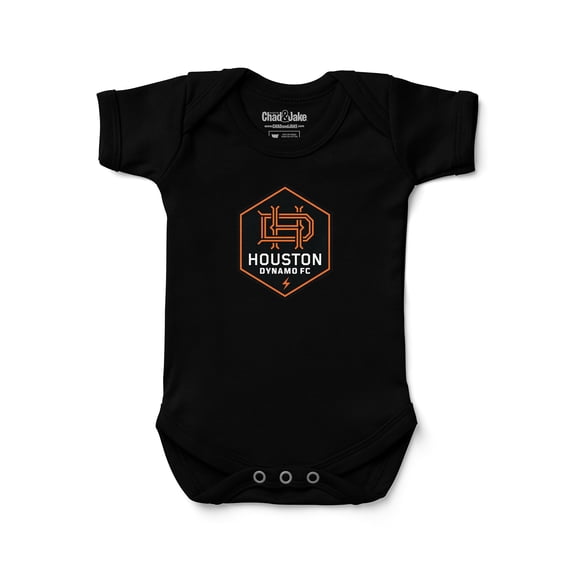 Infant Chad & Jake Black Houston Dynamo FC Bodysuit