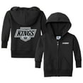 thumbnail image 1 of Infant Chad & Jake Black Los Angeles Kings Logo Full-Zip Hoodie, 1 of 1