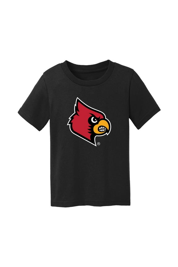 Infant Chad & Jake Black Louisville Cardinals Primary Logo T-Shirt