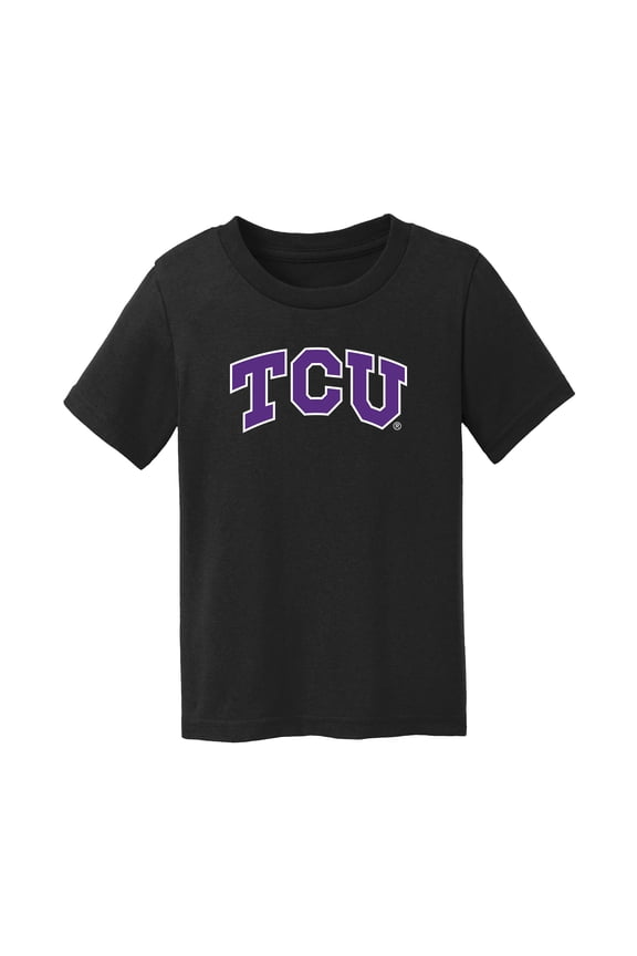 Infant Chad & Jake Black TCU Horned Frogs Primary Logo T-Shirt