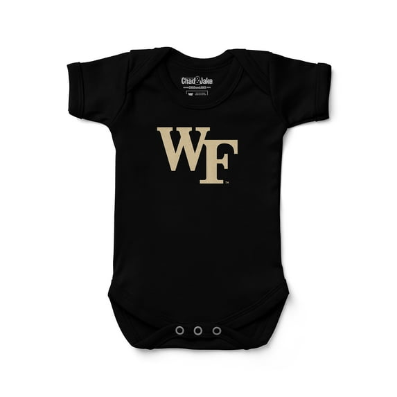 Infant Chad & Jake Black Wake Forest Demon Deacons Mascot Bodysuit