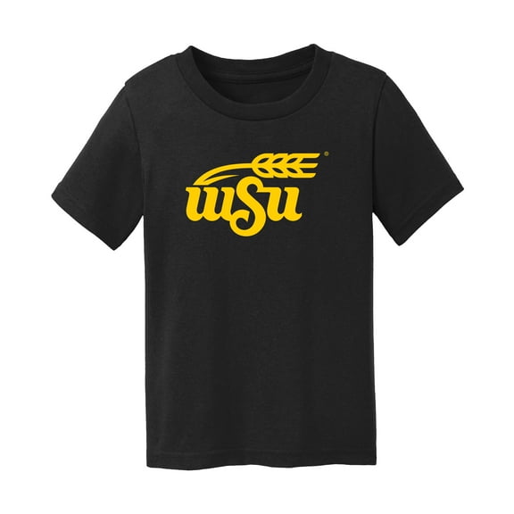 Infant Chad & Jake Black Wichita State Shockers Logo T-Shirt