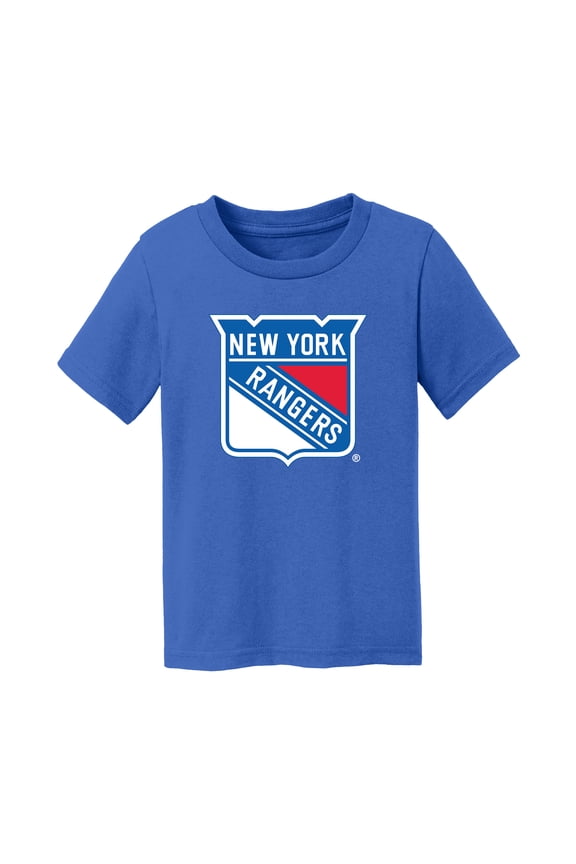 Infant Chad & Jake Blue New York Rangers Primary Logo T-Shirt