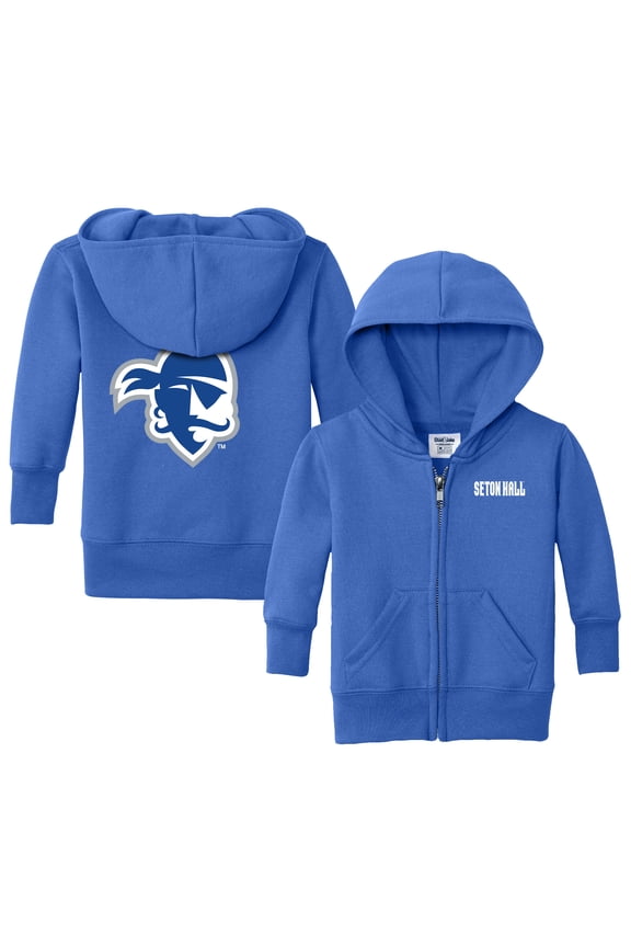 Infant Chad & Jake Blue Seton Hall Pirates Primary Logo Full-Zip Hoodie