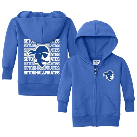 Infant Chad & Jake Blue Seton Hall Pirates Retro Full-Zip Hoodie
