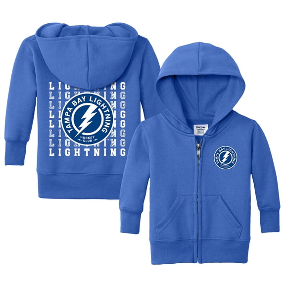 Infant Chad & Jake Blue Tampa Bay Lightning Full-Zip Retro Sweatshirt