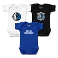 thumbnail image 1 of Infant Chad & Jake Dallas Mavericks Three-Pack Bodysuit Set, 1 of 1