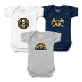 thumbnail image 1 of Infant Chad & Jake Denver Nuggets Three-Pack Bodysuit Set, 1 of 1