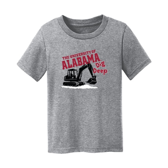 Infant Chad & Jake Heather Gray Alabama Crimson Tide Digger T-Shirt