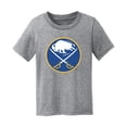 thumbnail image 1 of Infant Chad & Jake Heather Gray Buffalo Sabres Primary Logo T-Shirt, 1 of 1