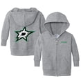 thumbnail image 1 of Infant Chad & Jake Heather Gray Dallas Stars Logo Full-Zip Hoodie Jacket, 1 of 1