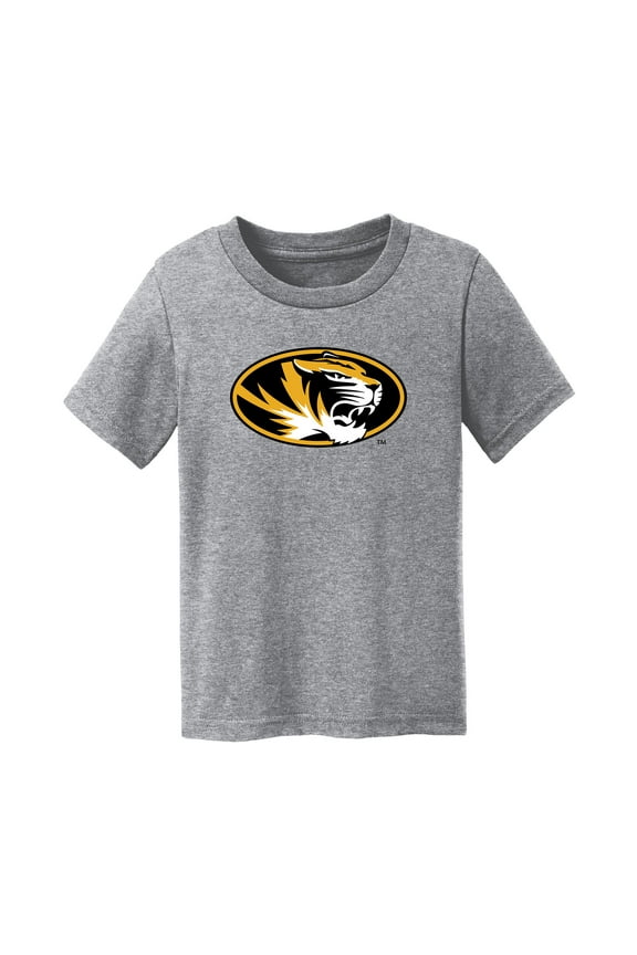 Infant Chad & Jake Heather Gray Missouri Tigers Primary Logo T-Shirt