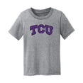 thumbnail image 1 of Infant Chad & Jake Heather Gray TCU Horned Frogs Primary Logo T-Shirt, 1 of 1
