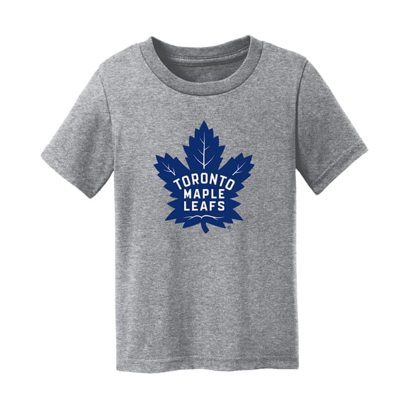 Infant Chad & Jake Heather Gray Toronto Maple Leafs Primary Logo T-Shirt