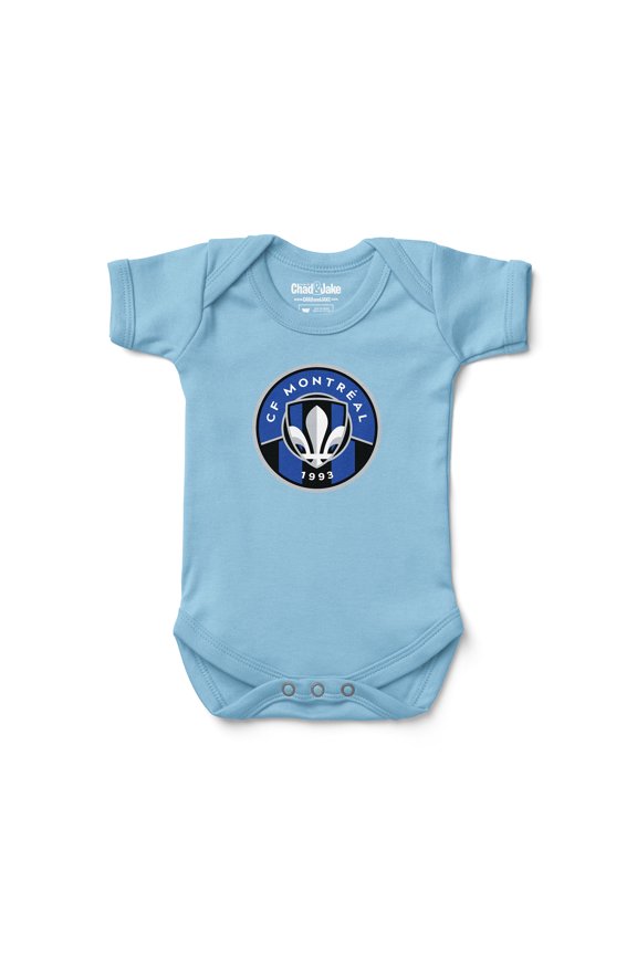 Infant Chad & Jake Light Blue CF Montreal Bodysuit
