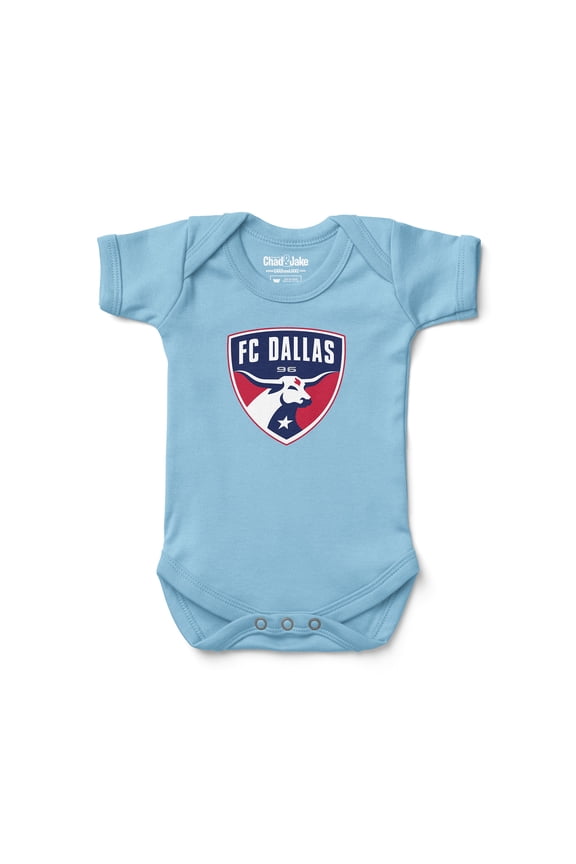 Infant Chad & Jake Light Blue FC Dallas Bodysuit