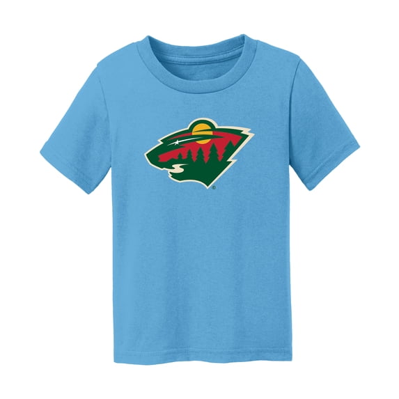 Infant Chad & Jake Light Blue Minnesota Wild Primary Logo T-Shirt