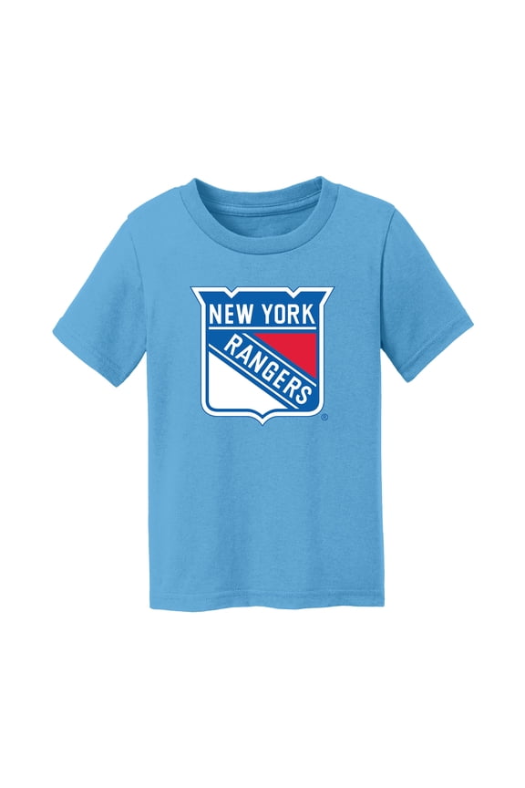 Infant Chad & Jake Light Blue New York Rangers Primary Logo T-Shirt