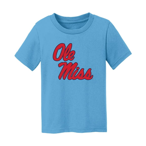 Infant Chad & Jake Light Blue Ole Miss Rebels Logo T-Shirt