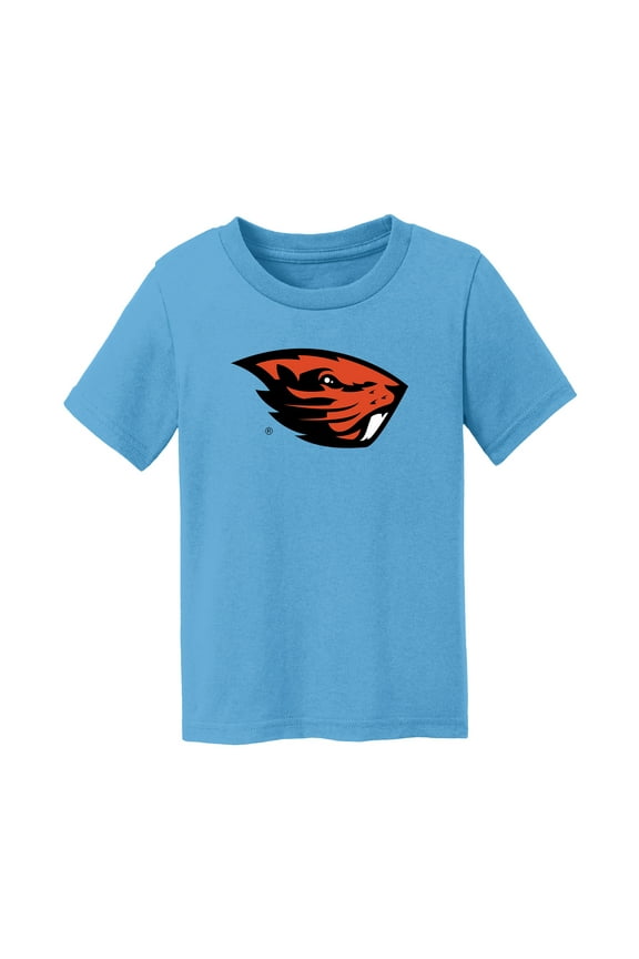 Infant Chad & Jake  Light Blue Oregon State Beavers Logo T-Shirt