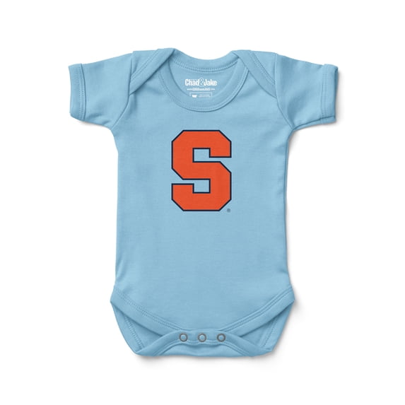 Infant Chad & Jake Light Blue Syracuse Orange Bodysuit
