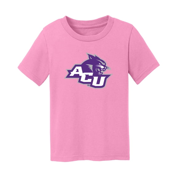 Infant Chad & Jake Light Pink Abilene Christian University Wildcats Logo T-Shirt