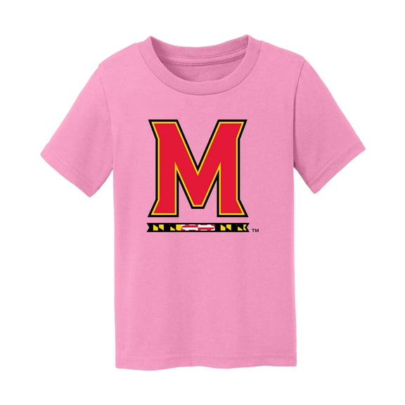 Infant Chad & Jake Light Pink Maryland Terrapins Logo T-Shirt