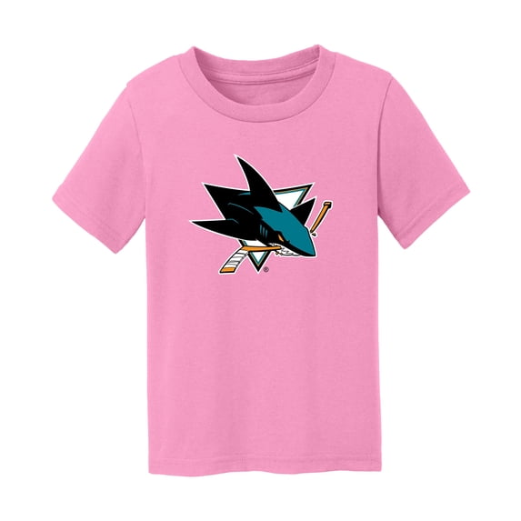 Infant Chad & Jake Light Pink San Jose Sharks Primary Logo T-Shirt