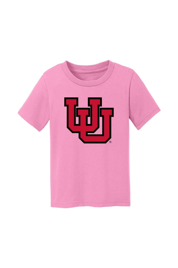 Infant Chad & Jake  Light Pink Utah Utes Logo T-Shirt