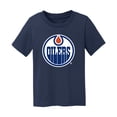 thumbnail image 1 of Infant Chad & Jake Navy Edmonton Oilers Primary Logo T-Shirt, 1 of 1